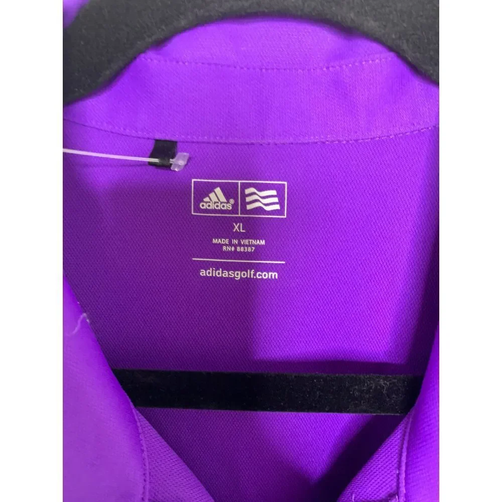 Adidas Purple Athletic Tennis Golf romper Striped Sporty Performance shortall XL - Picture 3 of 8
